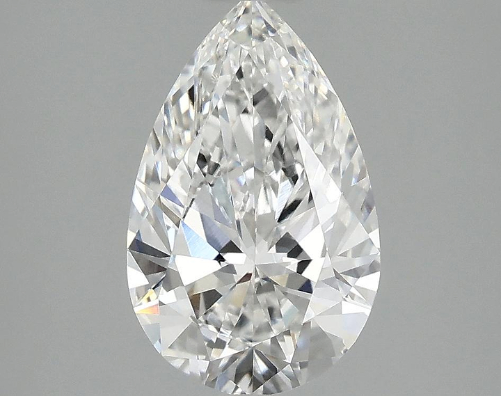 1.98 Carat Pear Shaped Ideal Cut VVS2 IGI Certified Lab Grown Diamond