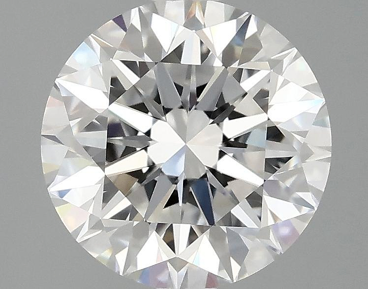 2.56 Carat Round Shaped Excellent Cut VVS2 IGI Certified Lab Grown Diamond