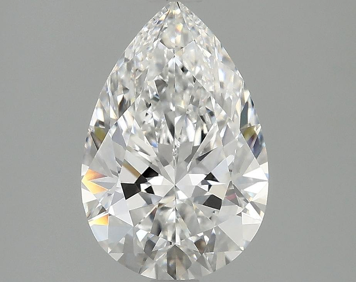 2.1 Carat Pear Shaped Excellent Cut VVS2 IGI Certified Lab Grown Diamond