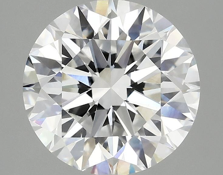 2.59 Carat Round Shaped Excellent Cut VVS2 IGI Certified Lab Grown Diamond