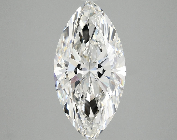 3.07 Carat Marquise Shaped Ideal Cut VS2 IGI Certified Lab Grown Diamond