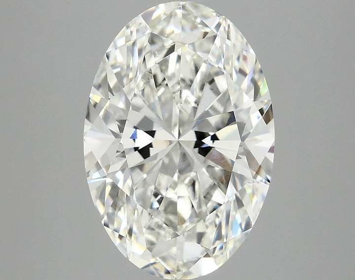 4.08 Carat Oval Shaped Ideal Cut VVS2 IGI Certified Lab Grown Diamond