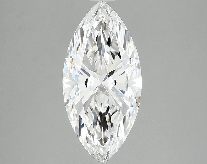 2.09 Carat Marquise Shaped Excellent Cut VS1 IGI Certified Lab Grown Diamond