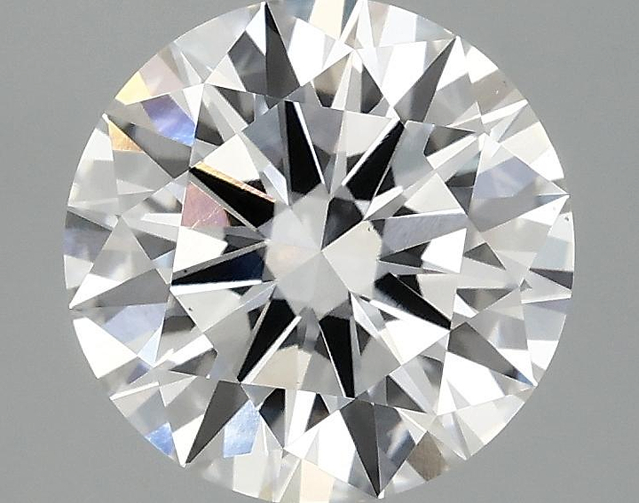 2.5 Carat Round Shaped Ideal Cut VS2 IGI Certified Lab Grown Diamond