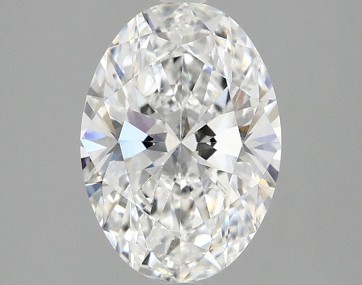 2.08 Carat Oval Shaped Ideal Cut VVS2 IGI Certified Lab Grown Diamond