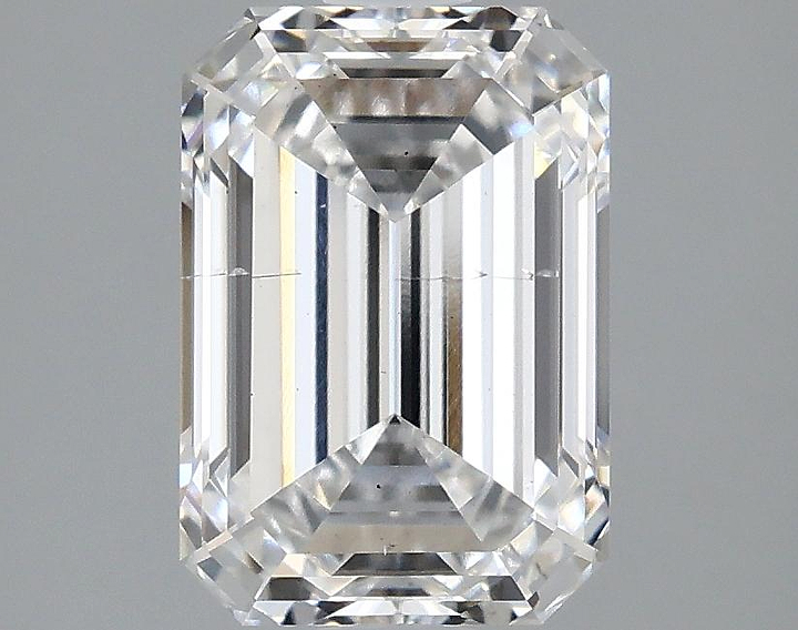 2.04 Carat Emerald Shaped Ideal Cut SI1 IGI Certified Lab Grown Diamond