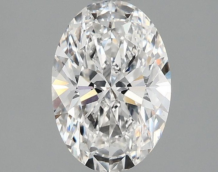 1.5 Carat Oval Shaped Ideal Cut VS1 IGI Certified Lab Grown Diamond