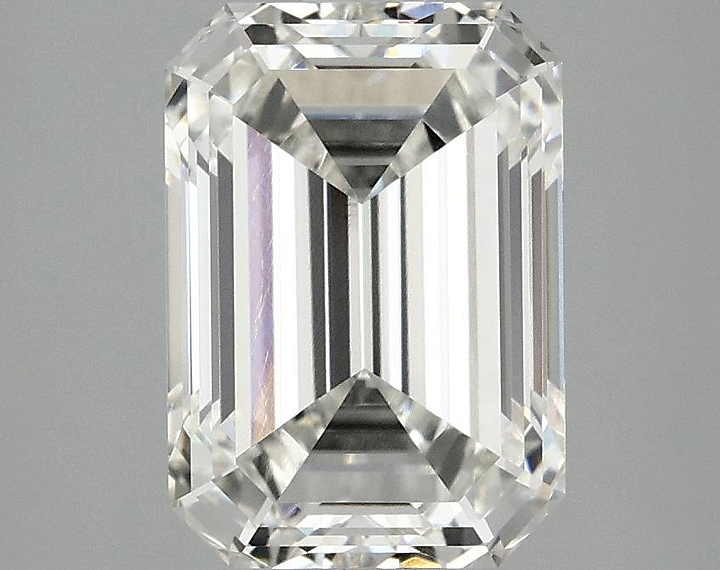 2.9 Carat Emerald Shaped Ideal Cut VVS2 IGI Certified Lab Grown Diamond