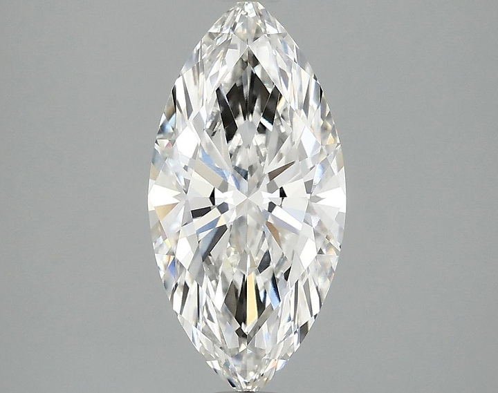 2.02 Carat Marquise Shaped Ideal Cut VVS2 IGI Certified Lab Grown Diamond