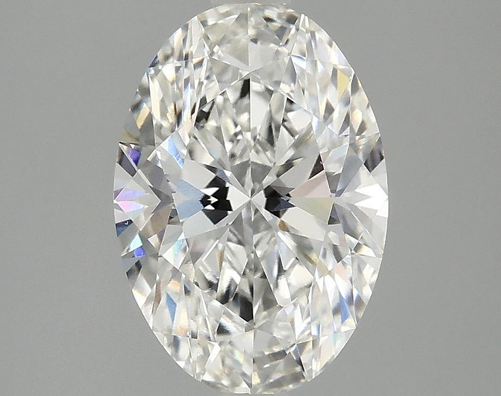 2.5 Carat Oval Shaped Ideal Cut VVS2 IGI Certified Lab Grown Diamond