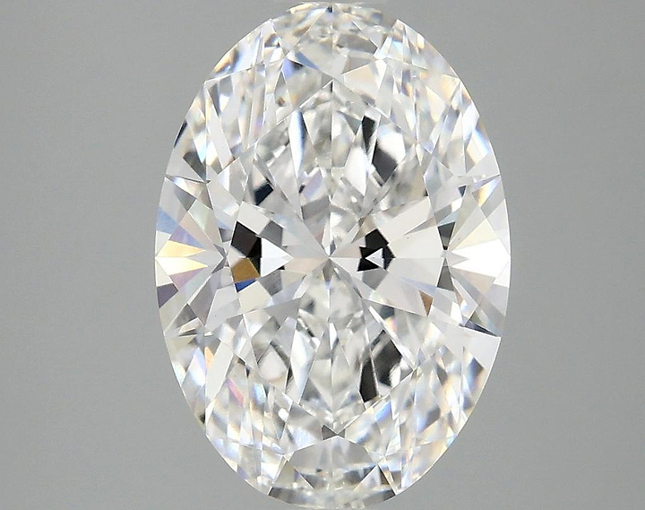 3.08 Carat Oval Shaped Ideal Cut VVS2 IGI Certified Lab Grown Diamond