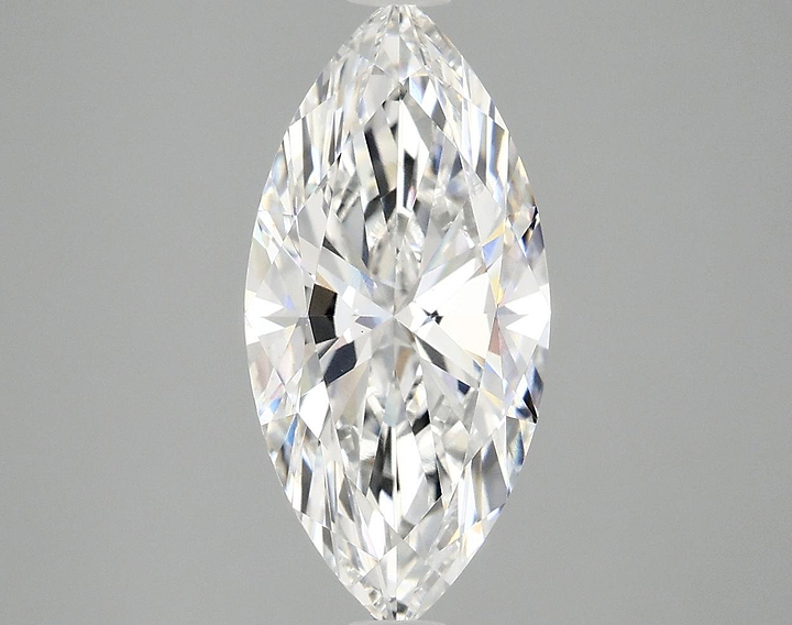 2.56 Carat Marquise Shaped Excellent Cut VS1 IGI Certified Lab Grown Diamond