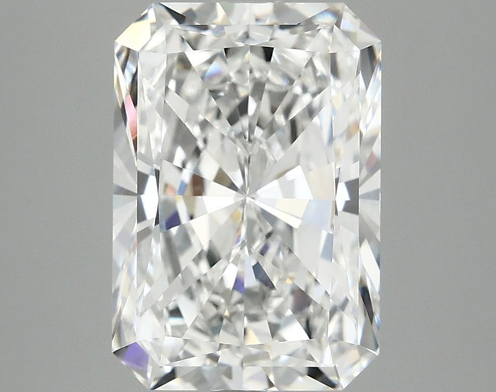 4.08 Carat Radiant Shaped Ideal Cut VVS2 IGI Certified Lab Grown Diamond