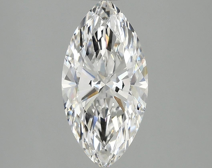 2.01 Carat Marquise Shaped Ideal Cut VVS2 IGI Certified Lab Grown Diamond