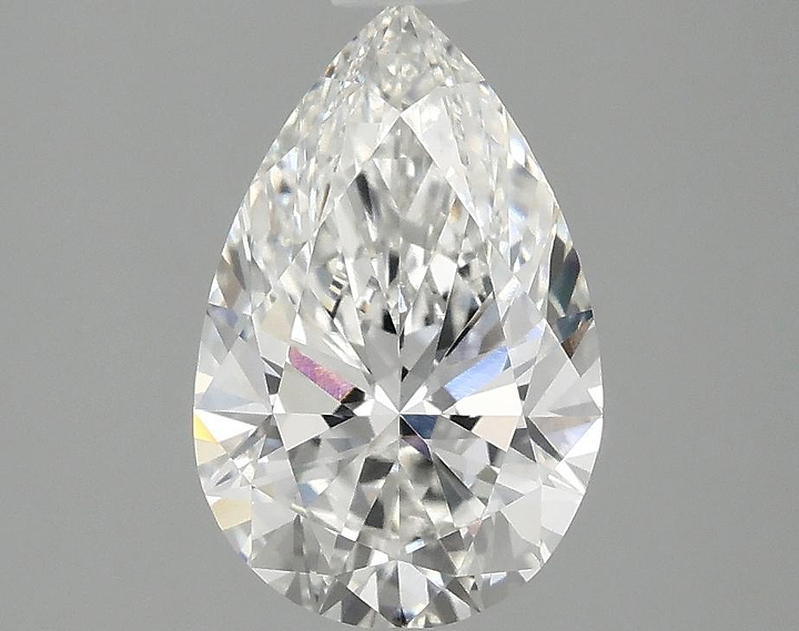 1.9 Carat Pear Shaped Ideal Cut VS1 IGI Certified Lab Grown Diamond