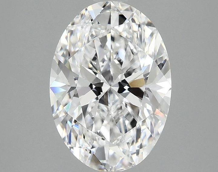 2.5 Carat Oval Shaped Ideal Cut VS1 IGI Certified Lab Grown Diamond