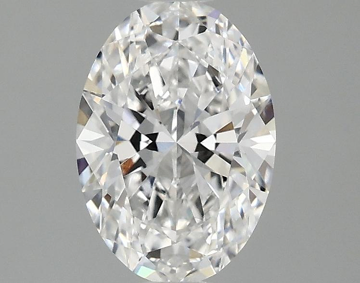 1.23 Carat Oval Shaped Ideal Cut VVS2 IGI Certified Lab Grown Diamond