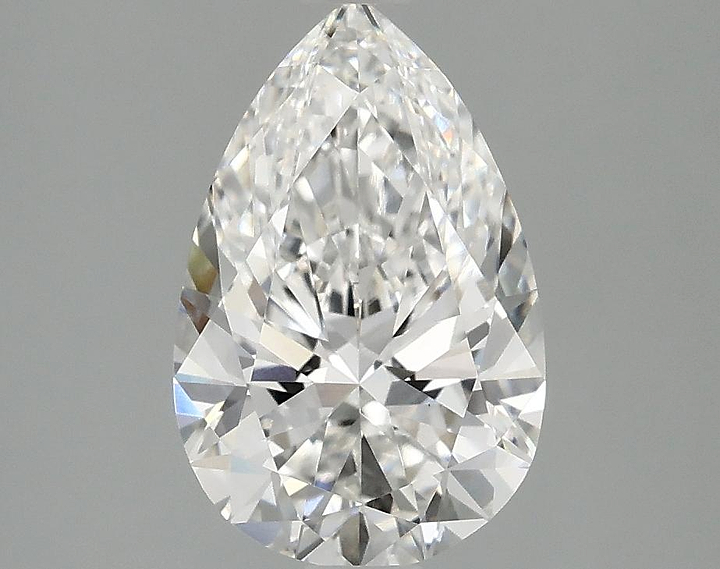 2.06 Carat Pear Shaped Ideal Cut VVS2 IGI Certified Lab Grown Diamond