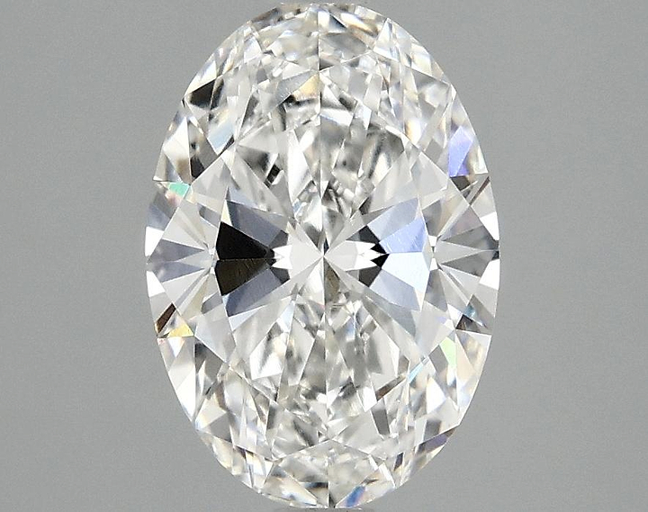 2.01 Carat Oval Shaped Ideal Cut VVS2 IGI Certified Lab Grown Diamond