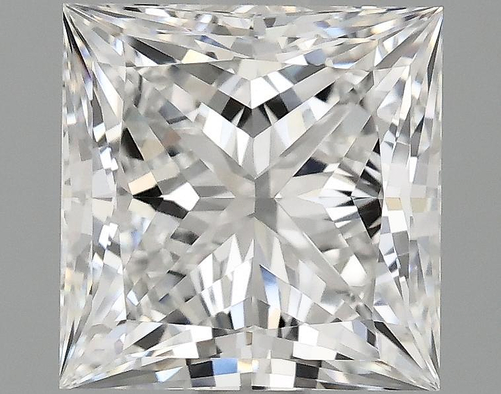 1.85 Carat Princess Shaped Ideal Cut VS1 IGI Certified Lab Grown Diamond