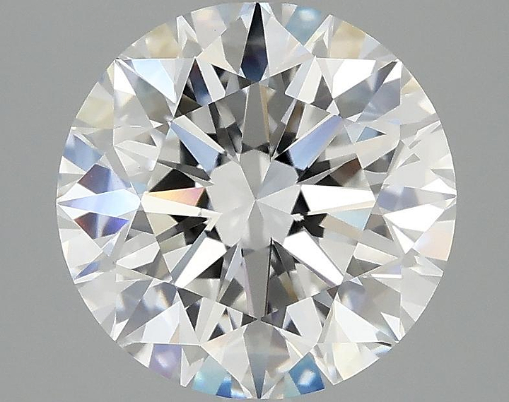 3.09 Carat Round Shaped Excellent Cut VS1 IGI Certified Lab Grown Diamond