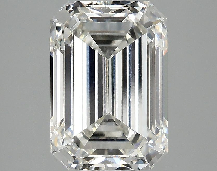 3.03 Carat Emerald Shaped Ideal Cut VS2 IGI Certified Lab Grown Diamond