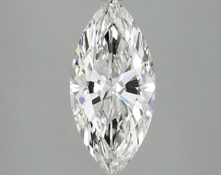 2.04 Carat Marquise Shaped Excellent Cut VS2 IGI Certified Lab Grown Diamond