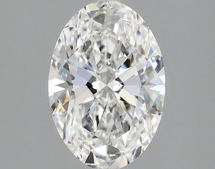 1.5 Carat Oval Shaped Ideal Cut VVS2 IGI Certified Lab Grown Diamond