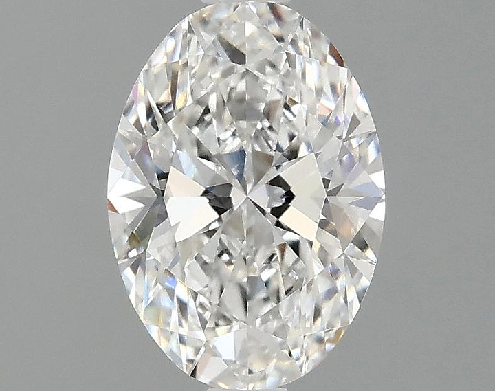 1.58 Carat Oval Shaped Ideal Cut VVS2 IGI Certified Lab Grown Diamond
