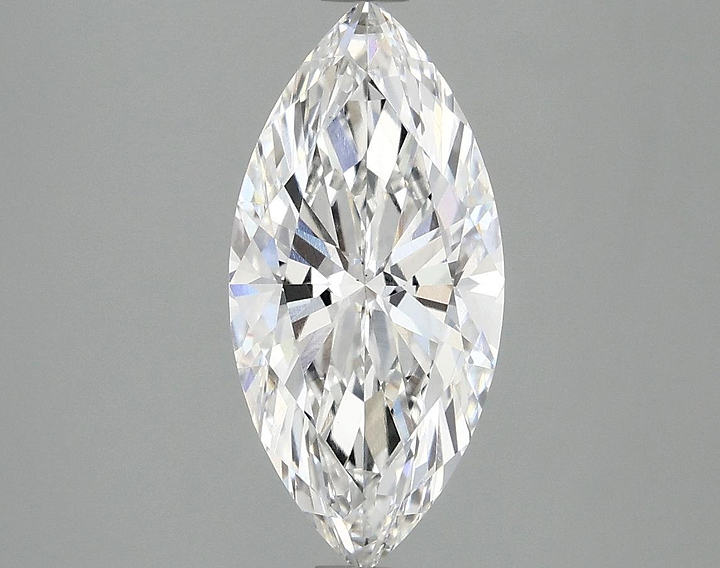 2.06 Carat Marquise Shaped Excellent Cut VS1 IGI Certified Lab Grown Diamond