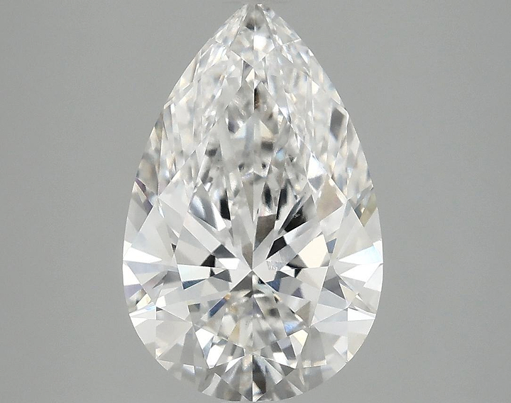 3.07 Carat Pear Shaped Ideal Cut VS1 IGI Certified Lab Grown Diamond