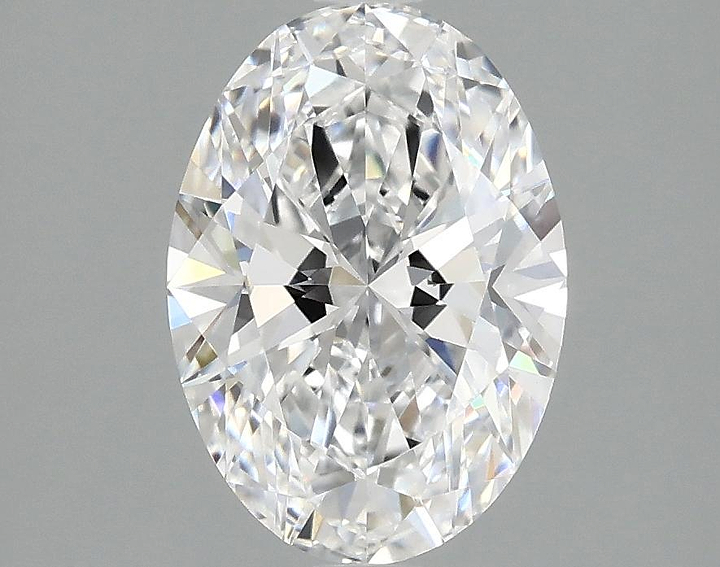 1.58 Carat Oval Shaped Ideal Cut VVS2 IGI Certified Lab Grown Diamond