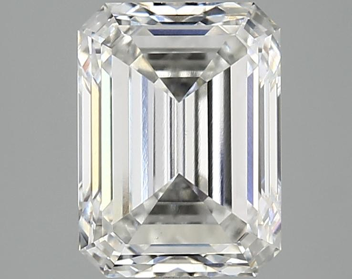 3.03 Carat Emerald Shaped Excellent Cut VVS2 IGI Certified Lab Grown Diamond