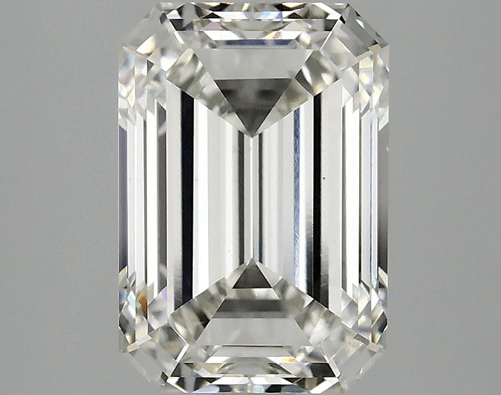 3.08 Carat Emerald Shaped Ideal Cut VS2 IGI Certified Lab Grown Diamond