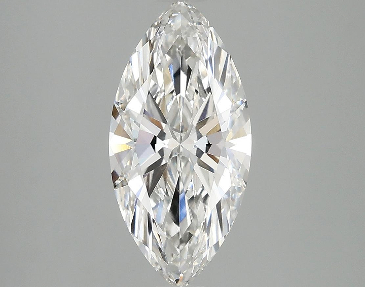 1.89 Carat Marquise Shaped Excellent Cut VVS2 IGI Certified Lab Grown Diamond