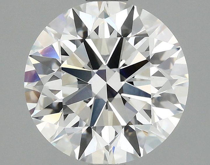 2.08 Carat Round Shaped Ideal Cut VVS2 IGI Certified Lab Grown Diamond