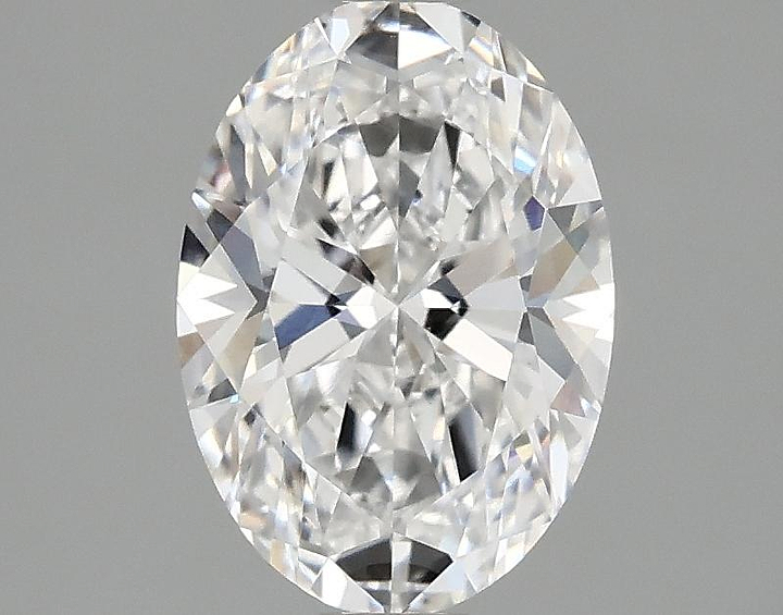 1.58 Carat Oval Shaped Ideal Cut VVS2 IGI Certified Lab Grown Diamond