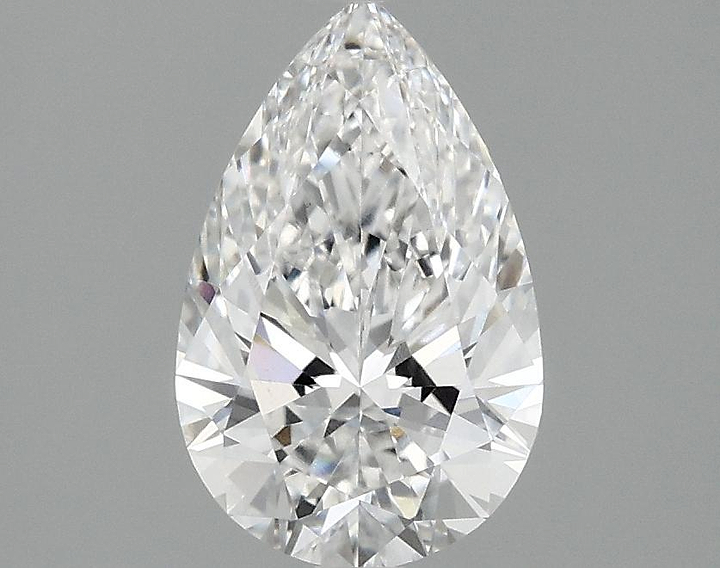 1.53 Carat Pear Shaped Ideal Cut VS1 IGI Certified Lab Grown Diamond