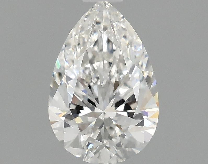 0.98 Carat Pear Shaped Excellent Cut VVS2 IGI Certified Lab Grown Diamond