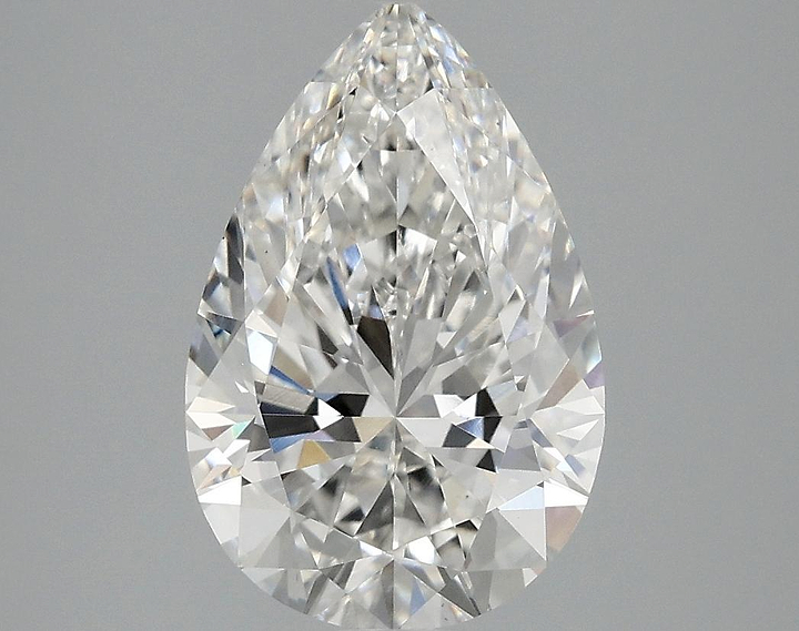 3.1 Carat Pear Shaped Excellent Cut VS1 IGI Certified Lab Grown Diamond