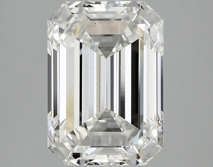 3.03 Carat Emerald Shaped Ideal Cut VS1 IGI Certified Lab Grown Diamond