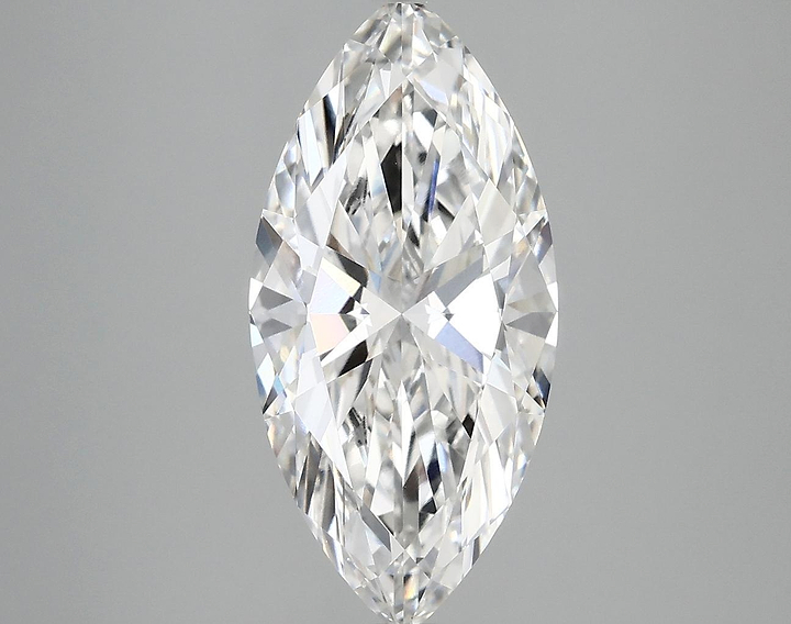 3.0 Carat Marquise Shaped Excellent Cut VVS2 IGI Certified Lab Grown Diamond