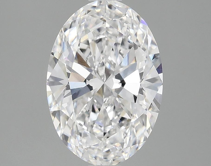 1.97 Carat Oval Shaped Ideal Cut VVS2 IGI Certified Lab Grown Diamond