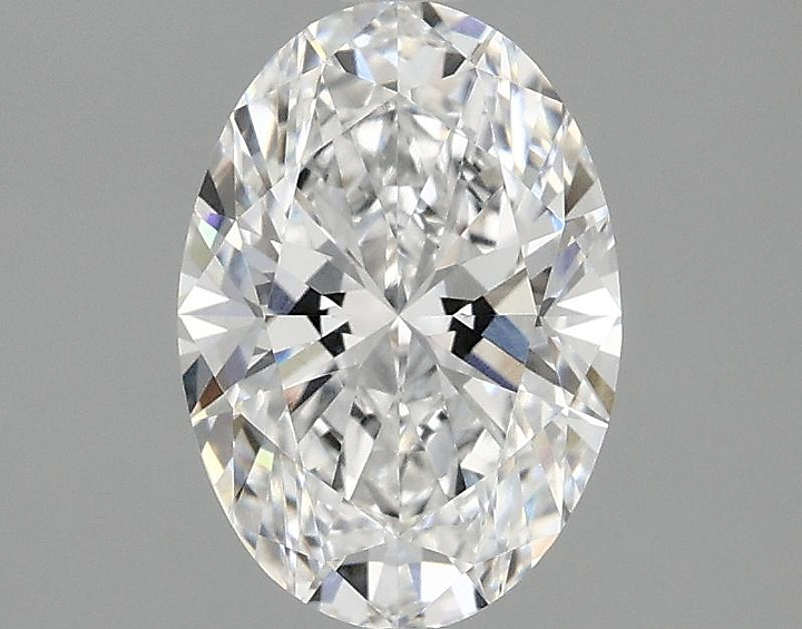 1.54 Carat Oval Shaped Ideal Cut VVS2 IGI Certified Lab Grown Diamond