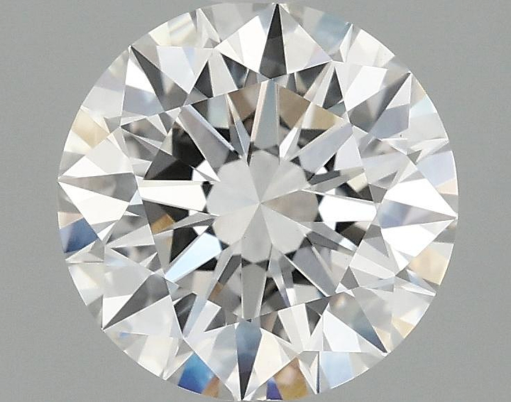2.04 Carat Round Shaped Ideal Cut VVS2 IGI Certified Lab Grown Diamond