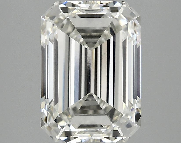 2.96 Carat Emerald Shaped Ideal Cut VS1 IGI Certified Lab Grown Diamond