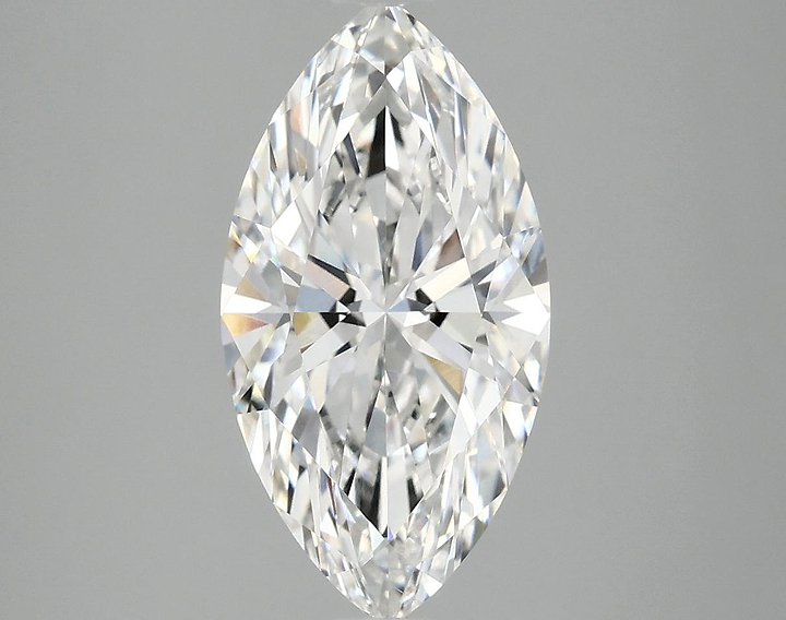 2.85 Carat Marquise Shaped Ideal Cut VS2 IGI Certified Lab Grown Diamond