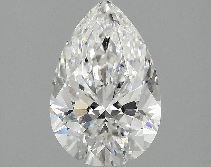 1.54 Carat Pear Shaped Excellent Cut VVS2 IGI Certified Lab Grown Diamond