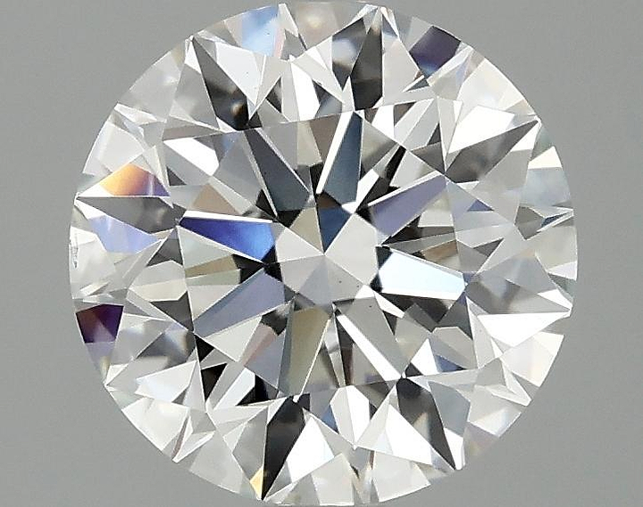 2.35 Carat Round Shaped Excellent Cut VS2 IGI Certified Lab Grown Diamond