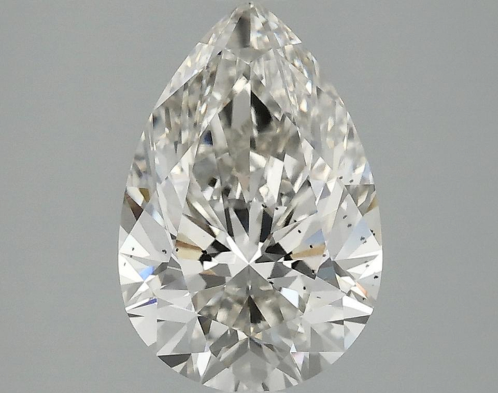 2.56 Carat Pear Shaped Excellent Cut SI1 IGI Certified Lab Grown Diamond